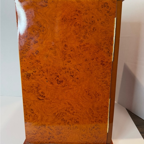 Desktop Vintage Wood Watch Organizer And Jewlery Storage Thomas Pacconi Mens - Picture 10 of 14